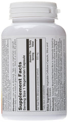Solaray Red Yeast Rice label shows dosage and ingredients