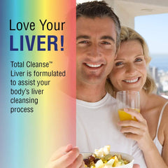 Solaray Total Cleanse Liver label closeup showing key ingredients