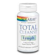 SOLARAY Total Cleanse Lymph: botella con cápsulas vegetales para apoyar el bienestar diario