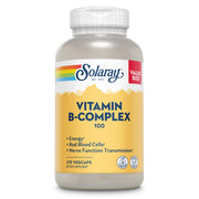 Solaray Vitamin B Complex bottle front view highlighting energy support possibilities