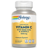 Solaray Vitamin C 1000mg bottle front view highlighting daily immune support
