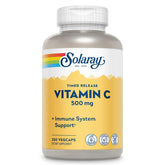 SOLARAY Vitamin C 500mg timed-release bottle for steady daily support