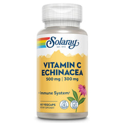 SOLARAY bottle label view highlighting vegan and non-GMO formula.
