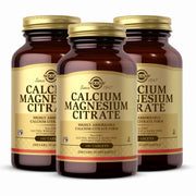 Solgar Calcium Magnesium Citrate bottle for bone support and overall wellness