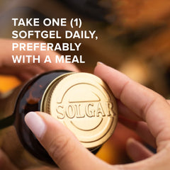 Solgar D3 400 IU softgel capsule for easy daily supplementation