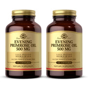 Solgar Evening Primrose Oil bottle front showing cold-pressed formula