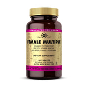 Solgar Female Multiple tablets in bottle front support daily female nutrition