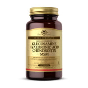 Solgar Glucosamine Hyaluronic Acid Chondroitin MSM bottle promoting joint comfort and mobility
