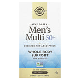 Solgar One Daily Men 50+ bottle front for heart and energy support
