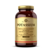 Solgar Potassium Gluconate 250-tabs bottle for daily mineral supplementation.