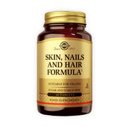 Solgar Skin Nails Hair tablets bottle for daily beauty support