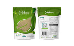 Solo Therapy Gokshura powder bag ready for easy mixing