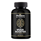 Solomon Wisdom Brain Booster bottle with capsules for focused study sessions
