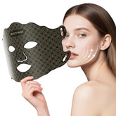somlzu red light therapy face mask with 95 LEDs for at-home skincare sessions