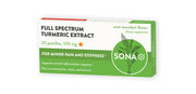 SONA Turmeric Pastilles bottle shown for easy daily use and convenient chew.