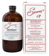 Sonne's Detoxificant 7 bottle pour for easy mix and application.