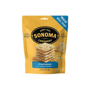 Sonoma Creamery Parmesan Crisps bag ready for on-the-go snacking