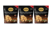 Sonoma Creamery Pepper Jack Cheese Crisps pack for on-the-go snacking.
