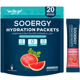 Sooergy electrolytes watermelon stick dissolving for quick hydration and energy