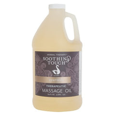 Soothing Touch W67363H Therapeutic Lite Oil bottle for quick absorption and deeper massage