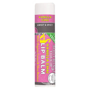 Soothing Touch Vanilla Chai lip balm tube delivers lasting moisture for dry lips.