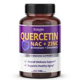 Sotalix Supplement quercetin 180-serving bottle shown for daily wellness.