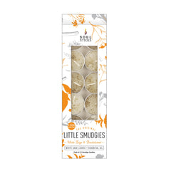 Soul Sticks Little Smudgies Palo Santo tealight candle for cleansing rituals