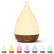 SoulOrigin Ultrasonic Diffuser front view with calming mist in a serene room
