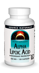 Source Naturals Ácido Alfa Lipoico 300 mg liberación programada, soporte para energía diaria