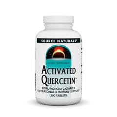 Source Naturals Activated Quercetin bottle ready for seasonal support use