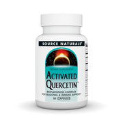 Source Naturals Activated Quercetin bottle for seasonal support and immune wellness.