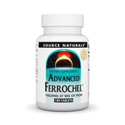 Source Naturals Advanced Ferrochel, botella frontal para una toma diaria sencilla.