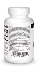 Source Naturals AllerStrength capsules close-up highlighting bioavailable quercetin for daily support.