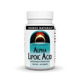 Source Naturals Alpha Lipoic Acid bottle front for daily antioxidant routine