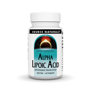 Source Naturals Alpha Lipoic Acid bottle front for daily antioxidant routine