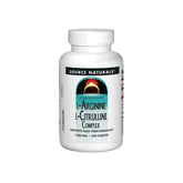 Source Naturals Arginine Citrulline Complex bottle front showing potential circulation support