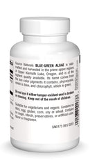 Source Naturals Blue Green Algae tablets on a clean surface for everyday energy.