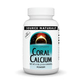 Source Naturals Coral Calcium Powder bottle shown for daily mineral support.