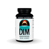 Source Naturals DIM bottle front with capsules for daily use