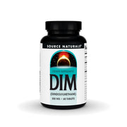 Source Naturals DIM bottle front with capsules for daily use
