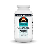 Source Naturals glucosamine sulfate powder in tub for joint support