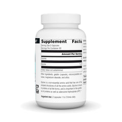 Source Naturals Glycine 500 mg front label view highlighting product details and size.