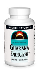 Source Naturals Guarana Energizer bottle front for daily energy support.