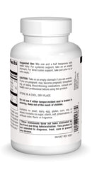 Source Naturals IP-6 Powder serving scoop dissolving in water.