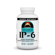 Source Naturals IP-6 tablets front label shows IP-6 content for vegetarians