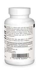Close-up of Source Naturals L-Citrulline tablets for daily energy support.