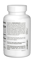 Source Naturals Magnesium Malate label front showing product details and 625mg content.