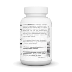 Source Naturals Malic Acid pills close-up for vegetarian-friendly supplement