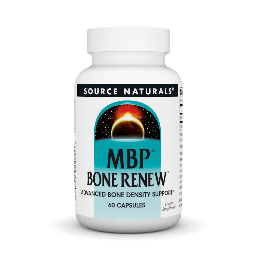 Source Naturals MBP Bone Renew bottle with capsules for bone-density support