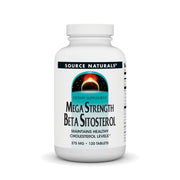 Source Naturals Mega Strength Beta Sitosterol bottle front for daily wellness support.
